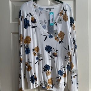 Stitch Fix Ari V Neck Sweater Off White Daniel Rainn